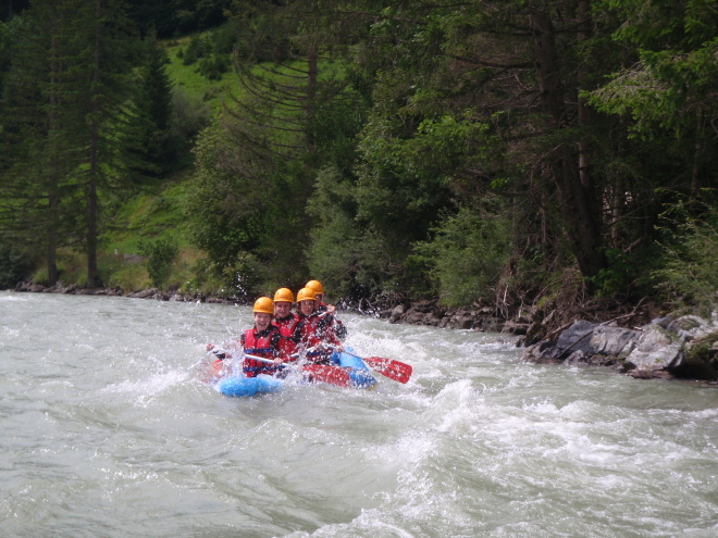 Rafting, Canadier