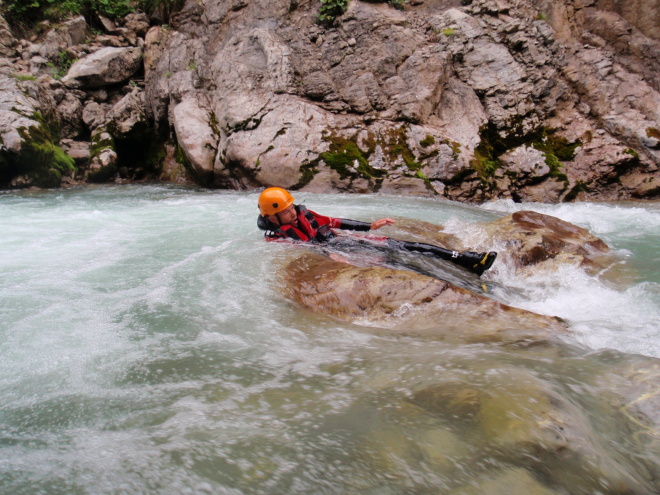 Wildwasserschwimmen